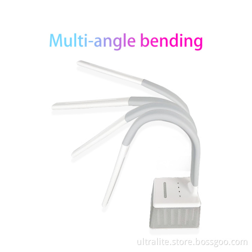 Flexible wiederaufladbare LED -Tischlampe